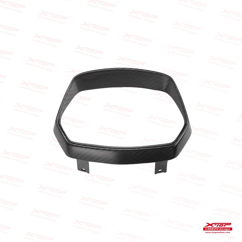 X-TOP カーボンヘッドライトフレームカバー